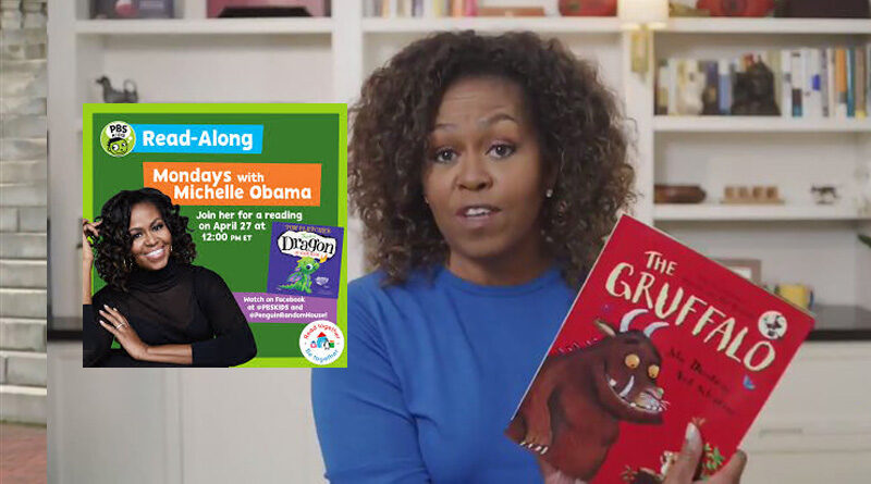  Michelle Obama Launches Online Reading Series for Kids 