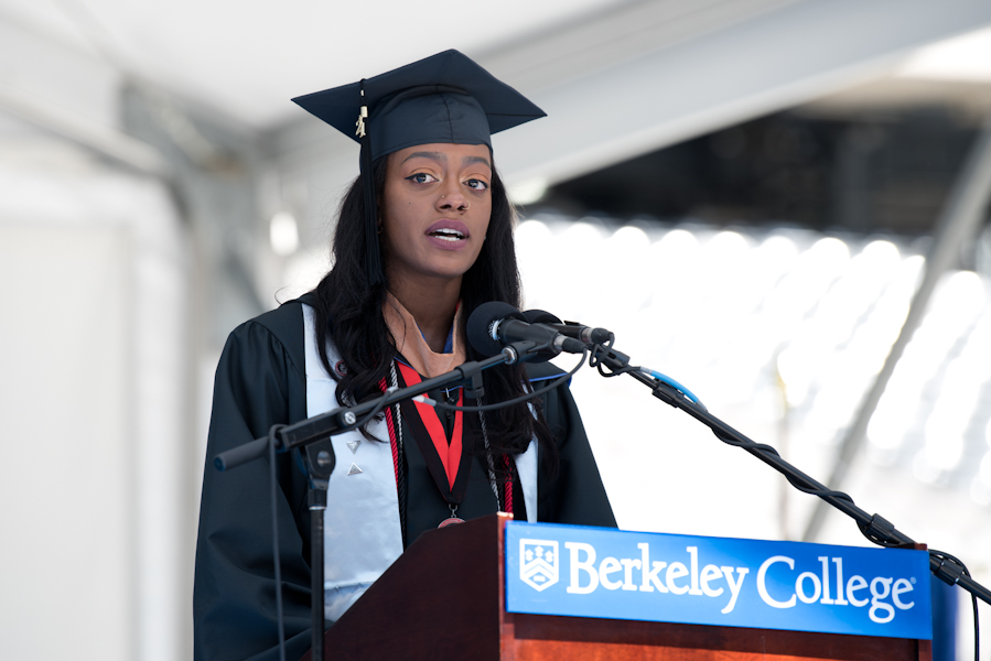 Berkeley College Commencement Student Speaker Encourages Graduates to