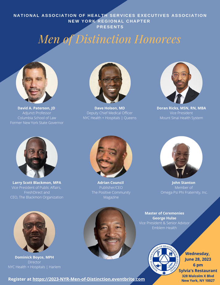 Men of Distinction Honorees – The Positive Community