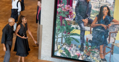 Obama Portrait Unveiled Obama Portrait Unveiled