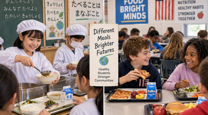 Two Nations, Two School Lunches Two Nations, Two School Lunches