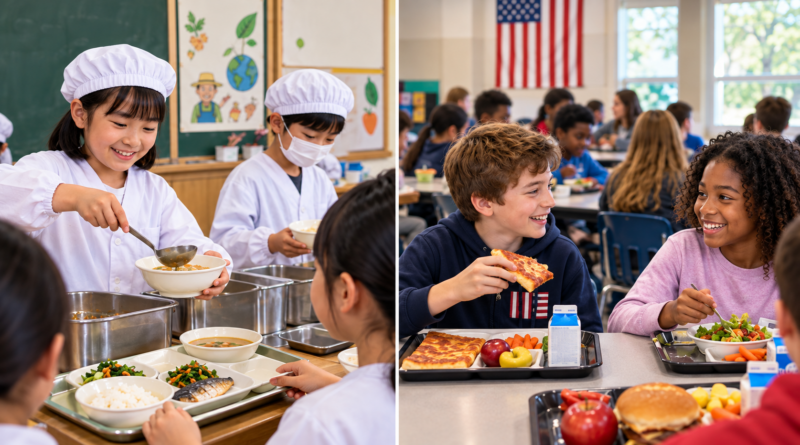 Two Nations, Two School Lunches Two Nations, Two School Lunches